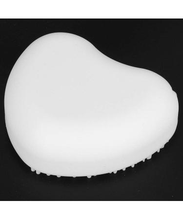 7-Color Makeup Brush Cleaner Silicone Heart-Shaped Makeup Cleaning Equipment Used For Washing Makeup Products (apple white) - Buy Online on GoSupps.com