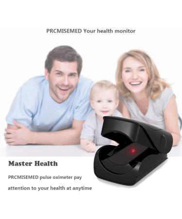 PRCMISEMED Pro Sports & Aviation Pulse Oximeter Finger Monitor with Lanyard - OLED Black - Buy Online on GoSupps.com