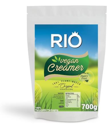 Rio Vegan Milk Powder (700g) - Plant Based Lactose Free Non Dairy Creamer - Tea & Coffee Creamer - Buy Online on GoSupps.com