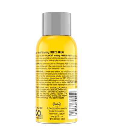 Got2B Glued Blasting Freeze Spray Travel Size 2 oz (Pack of 3) - Buy Online on GoSupps.com