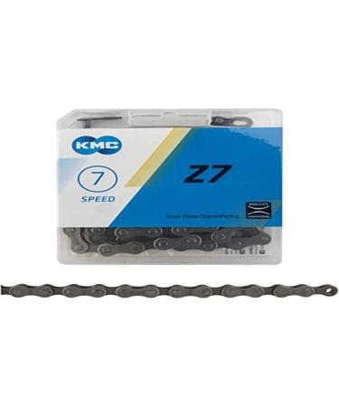 KMC, Z7, Chain, Speed: 6/7/8, 7.3mm, Links: 116, Grey