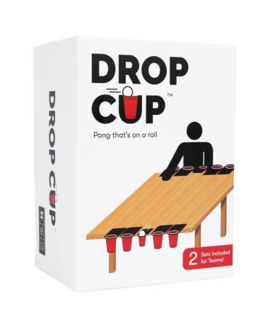 Drop Cup - Pong That's On A Roll - Family Friendly Party Game - Adult Party Game