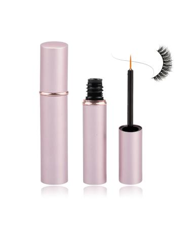 Eyelash Glue Super Strong Hold False Eyelash Glue Adhesive Quick-Drying Lash Glue Waterproof Lash Cluster Lashes 5ML False Eyelash Extension Glue Latex Free Eyelash Glue (White Lashes Glue)