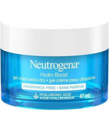 Neutrogena Hydro Boost Face Moisturizer with Hyaluronic Acid for Extra Dry Skin Fragrance Free Oil-Free Non-Comedogenic Gel Cream Face Lotion 47mL Cream Old - Buy Online on GoSupps.com