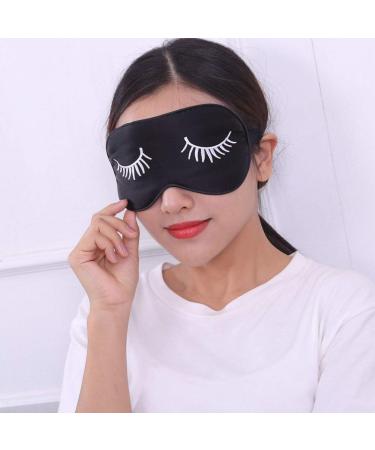 EXCEART Soft Silk Sleep Mask - Blackout Eye Cover for Travel & Sleep | Comfortable Blindfold & Eye Shade - Buy Online on GoSupps.com