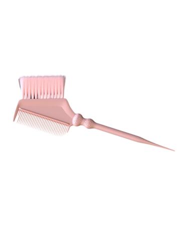 Peigne de coloration double face avec poign e ergonomique pour salon et usage domestique rose