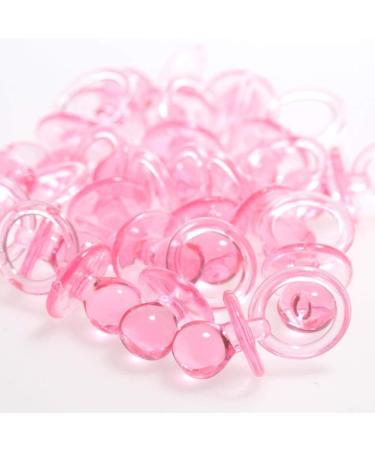 Unique Pink Plastic Pacifier Favors - Set of 18 Pieces - Buy Online on GoSupps.com
