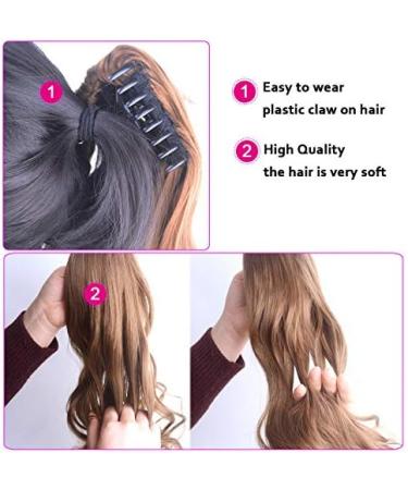 Wig Straight Ponytail Hair Extensions In Ponytail Synthetic In Ponytail Hairpieces For Women(8#) - Buy Online on GoSupps.com