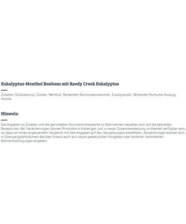  Bunte Welt euka Menthol Sweets Bag of 15 (15 x 425 g) - Buy Online on GoSupps.com