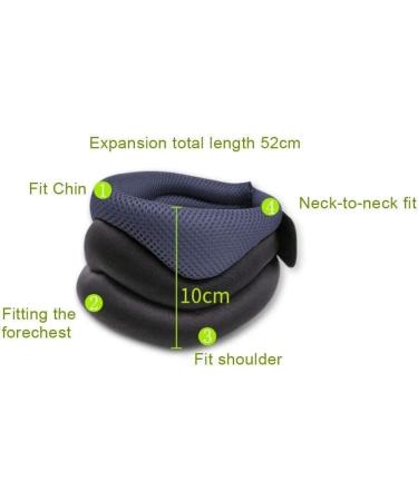 JLASDR Cervical Neck Support | Adjustable Soft Traction Device for Pain Relief & Posture Correction - Grigio - Buy Online on GoSupps.com