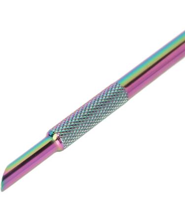 Nail Pusher Stainless Steel Professional Dual Ended Nail Cuticle Pusher for Dead Skin - Buy Online on GoSupps.com