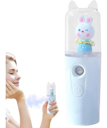Nanoes Mister Handy Handheld Portable Facial Nanoes Mister Sprayer - Eyelash Aftercare Tool - Rechargeable Face Steamer for Lash Salon Make-Up & Skincare Treatments Sreeka White - Buy Online on GoSupps.com