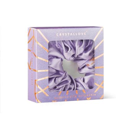 CRYSTALLOVE Silk scrunchie - lilac - Buy Online on GoSupps.com