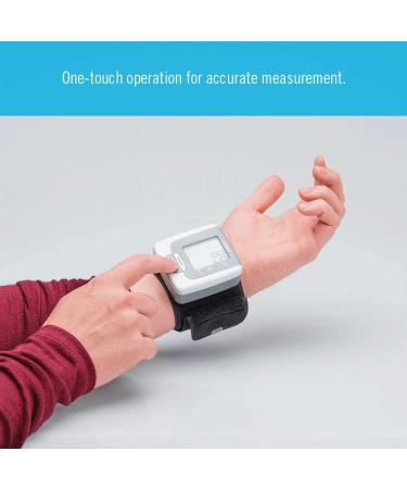 HoMedics Blood Pressure Wrist Monitor - Wireless Automatic BP Cuff with Smart Measure Technology - Buy Online on GoSupps.com