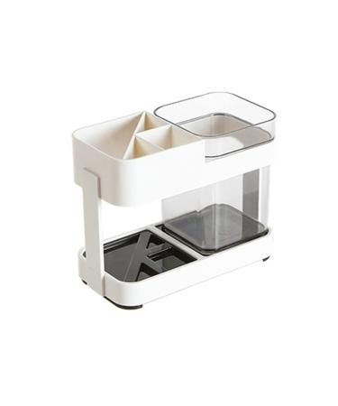 Toothbrush and toothpaste stand holder with 1 cups for storage in the bathroom 4 for electrical toothbrush toothpaste 1 cup of electric toothbrushes upright brushes sensitive unit size