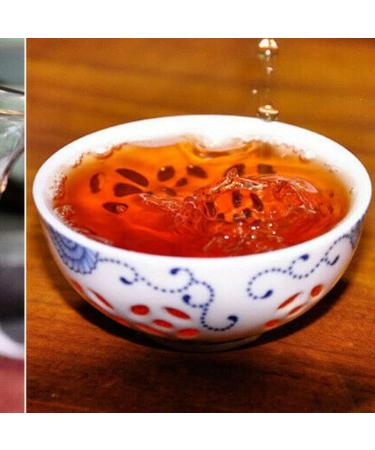 HELLOYOUNG 357g de galette de th Pu'er biologique du Yunnan originaire de Chine Un aliment vert la saveur intense et pure avec un arri re-go t doux et sucr Th pu-erh Pu'er Tea - Buy Online on GoSupps.com