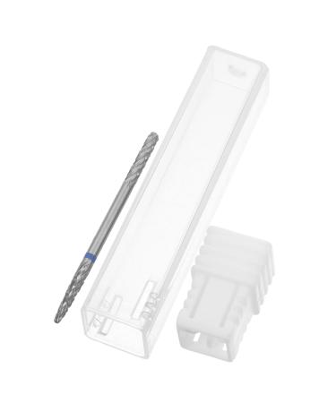 minkissy Grinding Tool Drill Bits Nail Art Supplies Nail Art Tools Nail Tools Drills Nail Art Polishing Tools Nail Bit Women Manicure Supplies Accessories Tungsten Steel Double Head Women's 4.30X0.20X0.20CM As Shown