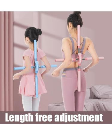 Buy Yoga Tools & Stretching Sticks | Retractable Posture Corrector for Adults & Kids | Improve Posture & Relieve Hunchback - Buy Online on GoSupps.com