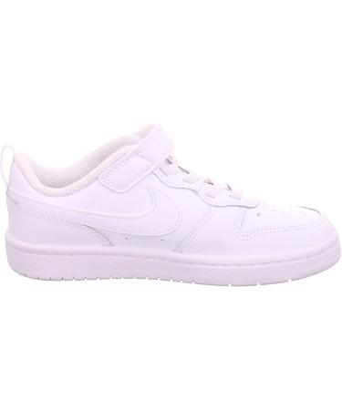 NIKE Boys Unisex Kids Court Borough Low 2 (PSV) Sneakers - White - Size 34 EU - International Shipping Available - Buy Online on GoSupps.com