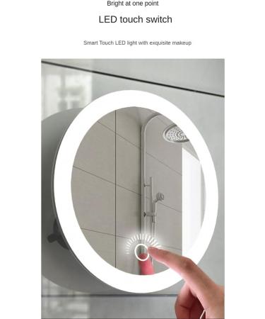 Jzoowar 10X Magnifying Mirror with Light Makeup Mirror with Lights Compact LED Magnified Mirror for Bathroom Bedroom Hotel - Buy Online on GoSupps.com