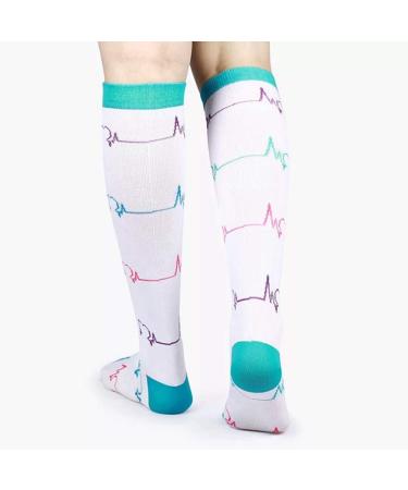 BOODING 3 Pack Compression Stockings for Women & Men | Sports Travel & Medical Socks for Thrombosis Relief - Buy Online on GoSupps.com