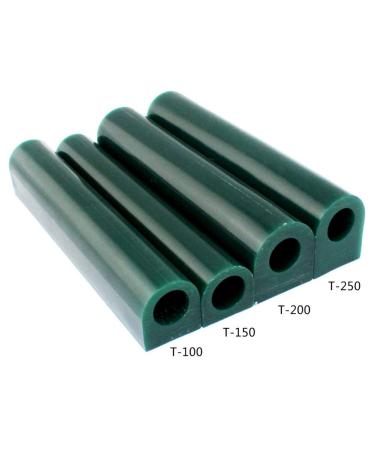 Salmue Green Carving Wax Ring Tube for Jewelry Making - Hard Solid Wax Blank for Rings Mold - Large Flat Side Tube with Centred Hole (T100) - Buy Online on GoSupps.com