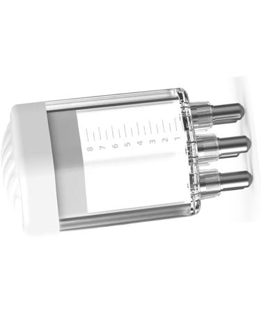 Hair Oil Applicator & Scalp Massager for Hair Growth | Transparent White Applicator Bottle & Brush for Enhanced Hair Treatment - Buy Online on GoSupps.com