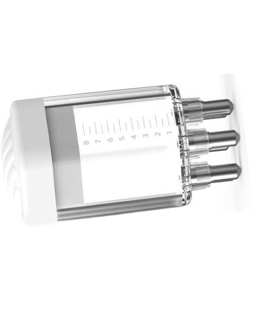 Hair oil applicator scalp head massager for hair growth hair root ridge Applicator scalp brush for hair treatment oil hair oil applicator bottle for the scalp hair oil applianter scalp transparent white