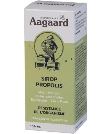Aagaard - Propoline syrup - syrup 150 ml - Protected nose and throat - Buy Online on GoSupps.com