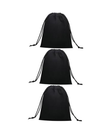 SOIMISS 3pcs M Hair Blower Lint Drawstring Storage Bag Hair Dryer Case Hair Dryer Pouch Jewelry Packing Bag
