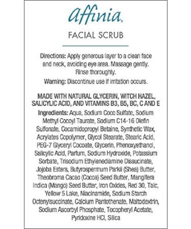 Melaleuca Affinia Facial Scrub 4.06oz - Exfoliate and Reveal Radiant Skin - Buy Online on GoSupps.com