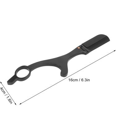 Syh & Aqye Black Eyebrow Razor for Women | Facial Razors for Peach Fuzz Removal - Compact & Blade-Free - Buy Online on GoSupps.com