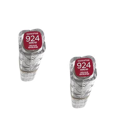 Buy L'Oreal Paris Colour Riche Shine Lipstick Pack of 2 - Enamel Red #9242 | International Shipping Available - Buy Online on GoSupps.com