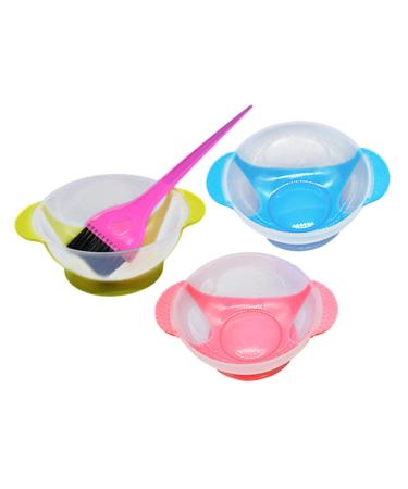 Gogogmee 1 Set Hair Dye Bowl Hair Dye Brush Hair Coloring Mixing Bowl Hair Dyeing Brush Hair Dyeing Bowl and Hair Dyeing Bowl Hair Coloring Bowl and Brush