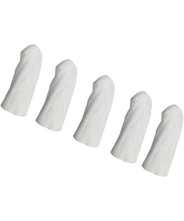 ULTECHNOVO Needle Felting Finger Protector - Heat Insulated Leather Sleeve for Jewelry Making & Crafting (White - Buy Online on GoSupps.com