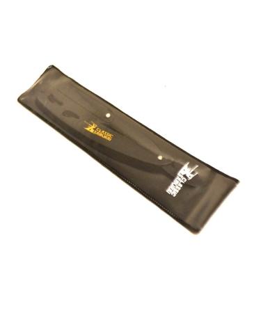 CS-102 Stainless Steel Professional Barber Shavette Razor Set - Matte Black with 200 Lord Blades | International Shipping Available - Buy Online on GoSupps.com