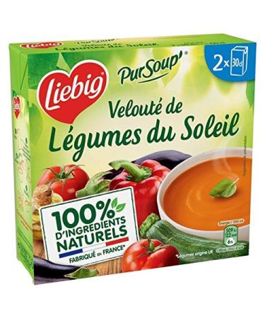 Epicerie sal e LIEBIG - Pursoup Sun-Dried Vegetable Velout Cartons 600ml - Pack of 3 - Best Offer