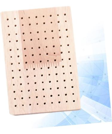 Garneck 3pcs Dangle Store Wooden Foundation Microwavable Cake Plate Wooden Plugboard Clay Tool Base mediumx3pcs As Shownx3pcs - Buy Online on GoSupps.com