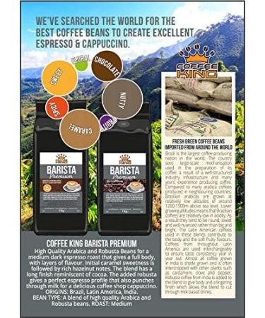 Coffee King - Barista Premium - Ground Coffee 500g - Buy Online on GoSupps.com
