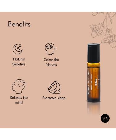 Secre Alchemist Dream Roll-On - Lavender & Ylang Ylang - International Shipping Available - Buy Online on GoSupps.com