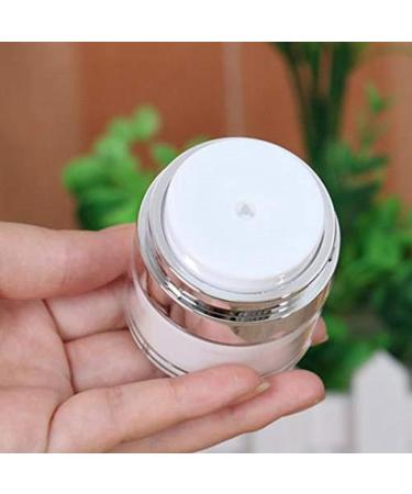 Mukudlt Acrylic Duckbill Empty Air Cosmetic Container Squeeze Bottle for Cream Bottle - The Best Refillable Container for Creams Gels and Lo - Buy Online on GoSupps.com