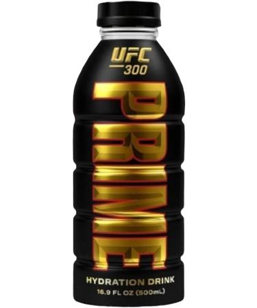 Prime Hydration Sports Drink 2-Pack UFC -300 & Strawberry Banana -Logan Paul & KSI Limited Edition UFC Bottles 500ml Each  - Buy Online on GoSupps.com