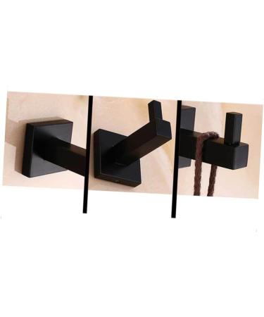Cabilock Towel Hooks Wall Mounted Towel Holder Scarf Accessories Holder Hook up Matte Clothes Hook - Buy Online on GoSupps.com