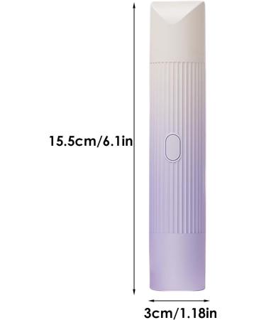 Bikini trimmer for women 2in1 womens shaver doubleheaded intimate shaver facial hair remover electric shaver armpit arm body care product Lilac - Buy Online on GoSupps.com