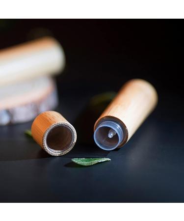 Bocotoer 4ml Empty Bamboo Natural Balm Containers - 6 Pack for Homemade Lip Balm - Eco-Friendly Lip Balm Tubes - Buy Online on GoSupps.com