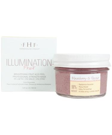 FarmHouse Fresh Illumination Fruit Acid Peel Mask - Professional Strength Brightening Treatment - 3 fl. oz - Buy Online on GoSupps.com