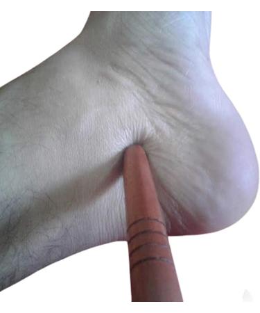 MATAS Reflexology Massage Foot Stick - 13 cm Thai Wooden Health Tool for Pain Relief - Buy Online on GoSupps.com