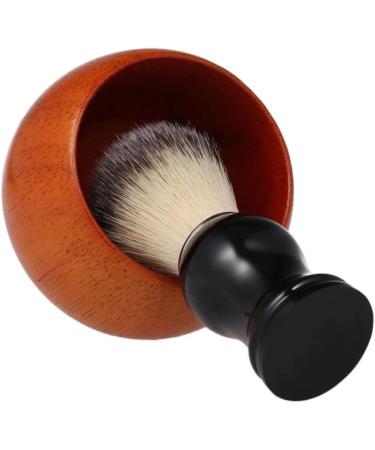 Frcolor Razor Foam Shell - Travel Shaving Soap Bowl | Bamboo Wood Shaving Brushes & Cream Cup for Men - Buy Online on GoSupps.com