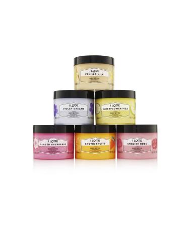 I Love English Rose Scented Body Butter - Vegan & 85% Naturally Derived | Nourish & Regenerate Skin with Shea Butter & Coconut Oil - 330ml - Buy Online on GoSupps.com