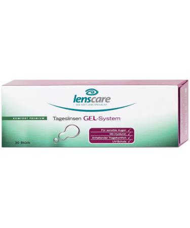 GEL system daily lenses 30 pieces/BC 8.6 mm/DIA 14.2 mm / -1.25 diopters -1.25 diopters 8.6 millimeters 14.20 millimeters 30.0